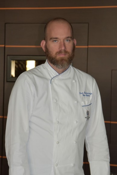 lo chef Uros Fakuc del ristorante Dam Restavracija