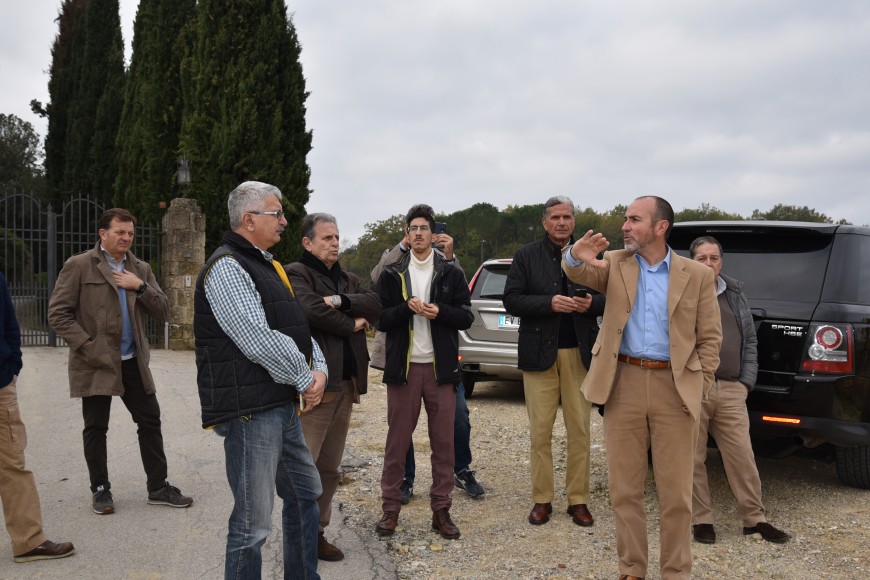 a destra il direttore Leonardo Raspini