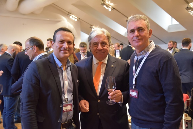da sinistra Flavio Nuti, Paolo Baracchino e Luca Nuti