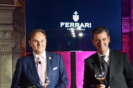 da sinistra Matteo e Marcello Lunelli 