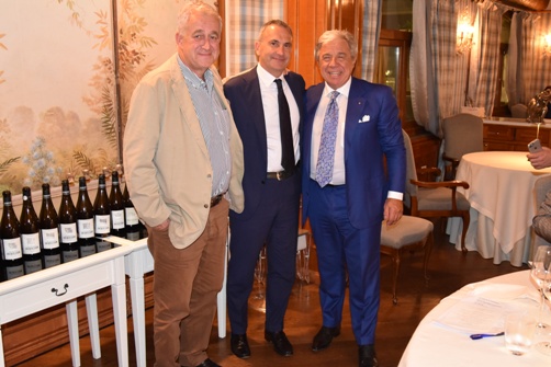 da sinistra Jaen Hervèe Chiquet, Marco Maffei e Paolo Baracchino