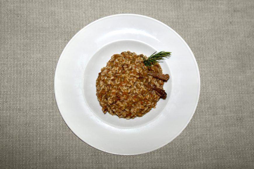 Piatto Risotto al Piccione 1 Locanda da Simone - Fotomaniaversilia
