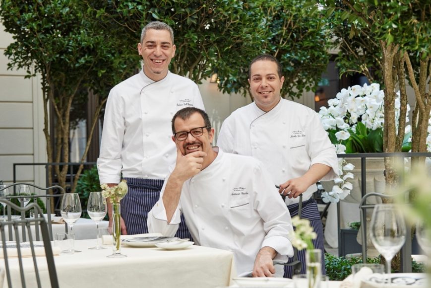 Chef Antonio Guida, Federico Dell_Omarino, Nicola Di Lena