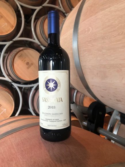2018 Sassicaia