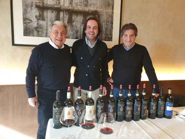 da sinistra Paolo Baracchino, Bernardino Sani, Sergio Antonini