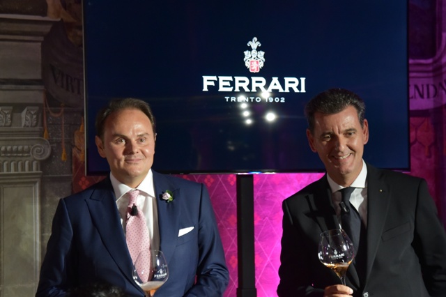 da sinistra Matteo e Marcello Lunelli