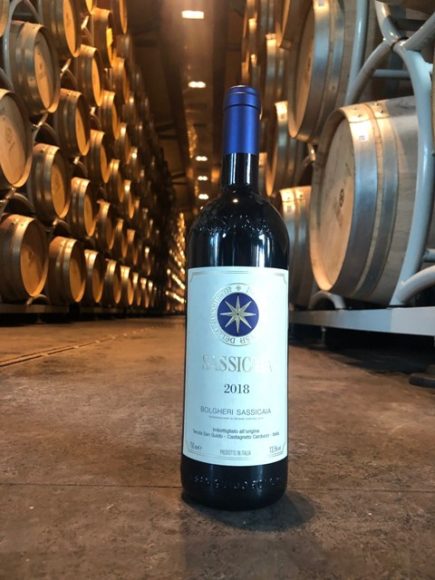 2018 Sassicaia ELE bis