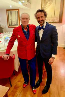 da sinistra Giorgio Pinchiorri e Enrico Mazza