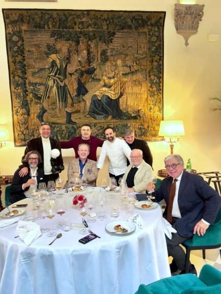 da sinistra Stefano Amerighi, Luca Managlia, Piero Benvenuti, Simone Fracassi, Vito Mollica, Roberto Venuta, Gianni Mercatali e Paolo Baracchino