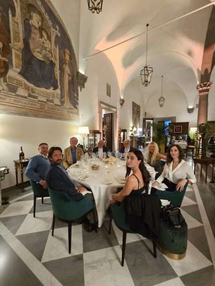 DA SX VERSO DX ALDO FIORDELLI, SIMONE FRACASSI, PIERO BENVENUTI, GIANNI MERCATALI, PAOLO BARACCHINO, PINTA KAUCHER, FRANCESCA TESTI, ANNA PACLET IMG-20240919-WA0052