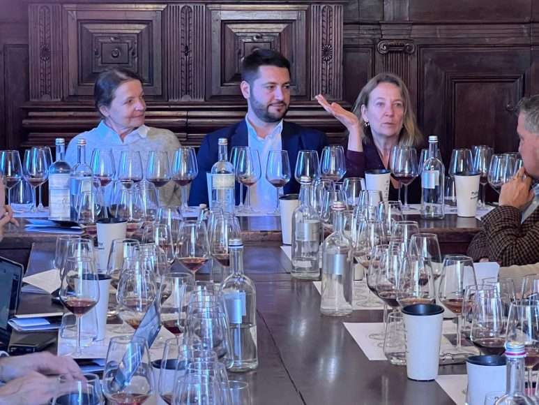 DA SINISTRA BENEDETTA, ETTORE E BEATRICE CONTINI BONACOSSI 
