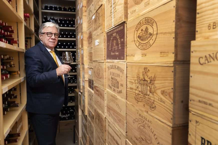 Paolo Baracchino in cantina