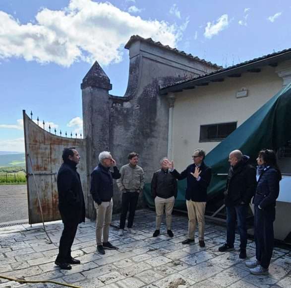 DA SINISTRA ANDREA POLI, MARCO LO MORO, ANDREA BINI, MASSIMO SABATINI, GIAMPIERO BERTOLINI, FABRIZIO PICCHI, ANNALISA DI STEFANO