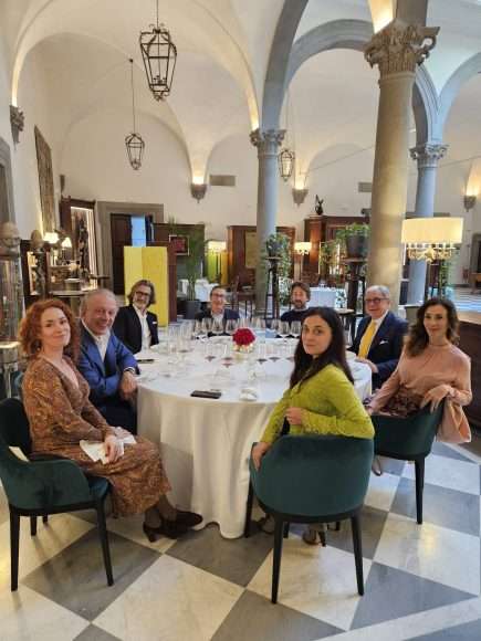 da sinistra LIUDMILA MUSATOVA PIERO BENVENUTI STEFANO AMERIGHI FRANCESCO TANZI ALDO FIORDELLI PAOLO BARACCHINO FRANCESCA TESTI ANNA PACLET